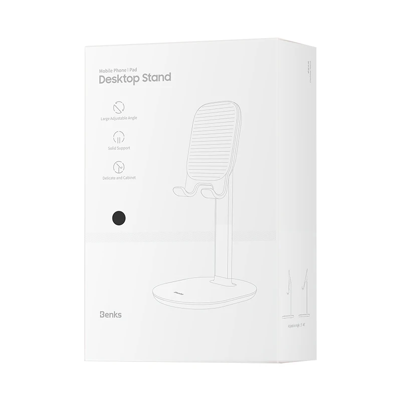 

Benks L30 Desktop Bracket Degree Multi-Angle Adjustable Phone Stand Holder for 4-12.9 Inch Android Apple iPad Tablet