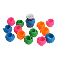 48pc sewing tools thread spool huggers keep thread spools from unwinding household sewing coil clamp sewing accessory