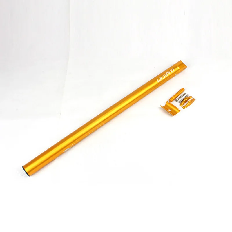 Алюминиевый CNC дорожный складной велосипед Подседельный штырь 33 9*600 мм для