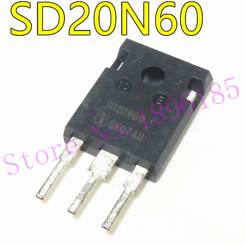 1 шт./лот 20N60CFD SD20N60 TO 247 полупроводниковый полевой транзистор с оксидом