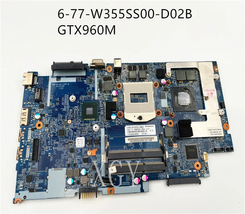 

6-71-w3s50-d02b FOR Raytheon for Hasee for CLEVO W350S W355SS k660e Laptop Motherboard 6-77-w355ss00-d02b 100% test OK