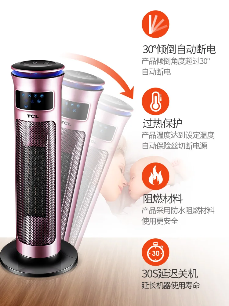 Электрический обогреватель Бытовая Вертикальная энергосберегающая