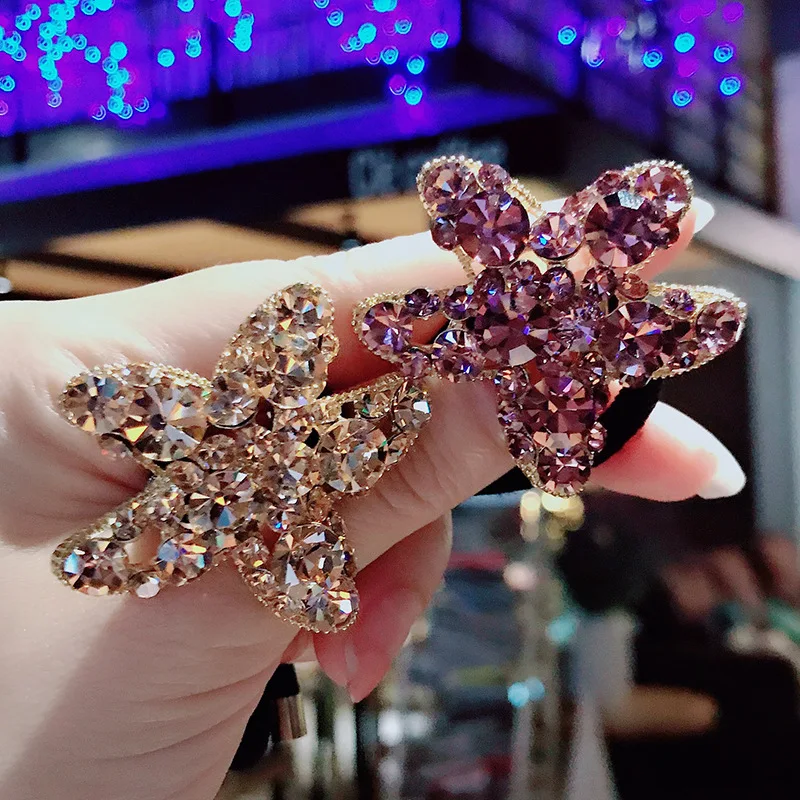 

Full Diamond Alloy Star Elastic Hair Bands For Women Hair Accessories Rubber Band Hair Ring Bee Hair Ties