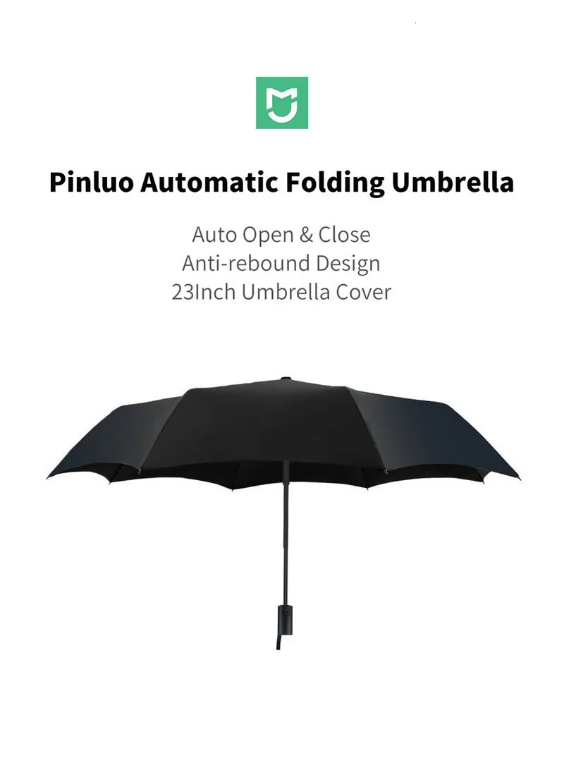 Xiaomi Mijia Pinluo Automatic Umbrella women Folding clear umbrella Windproof Rain large automatic umbrella For Men 8K Parasol
