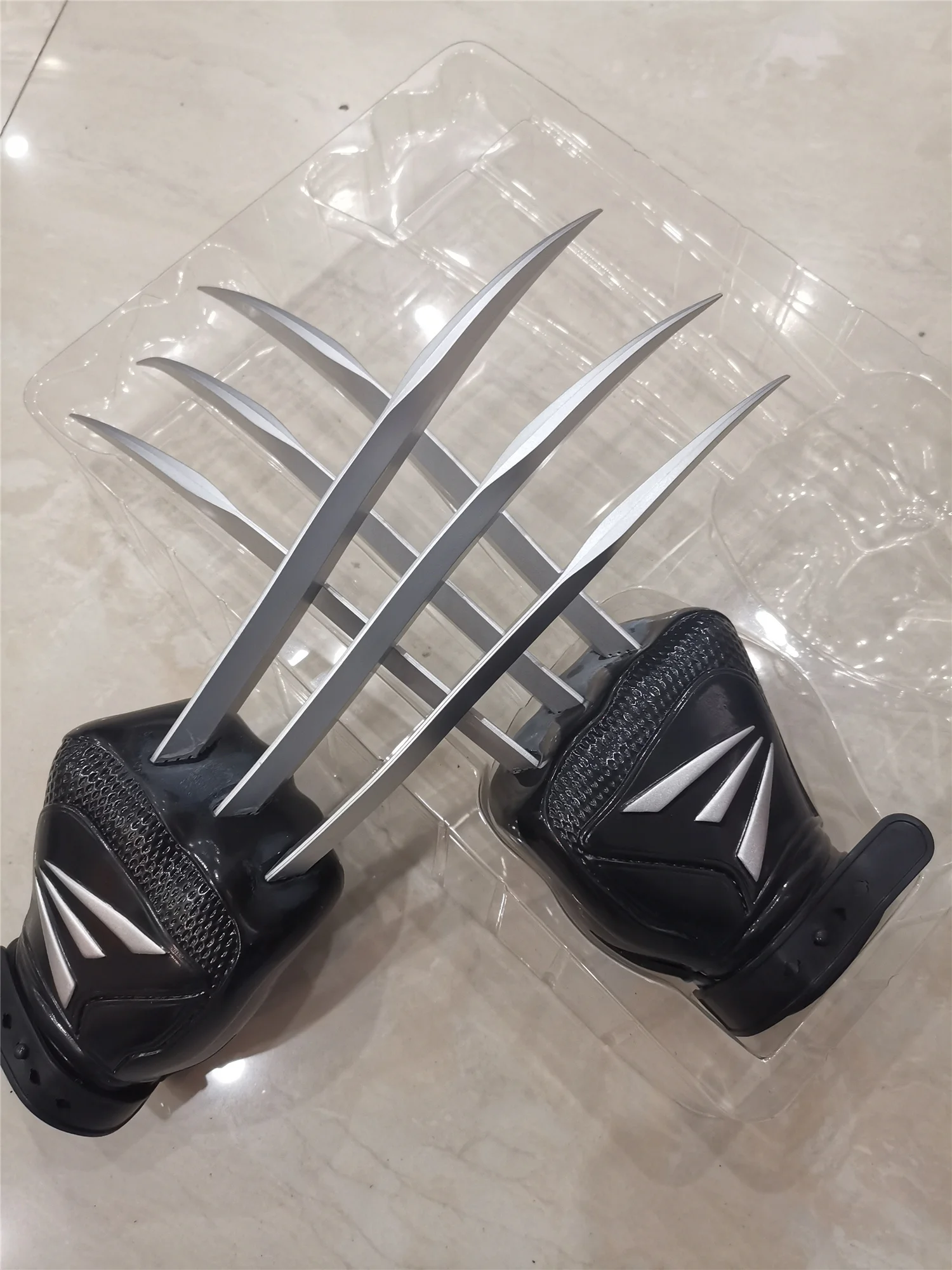 2 родных пластиковых лезвия коготь лапы косплей реквизит Хэллоуин супер герой