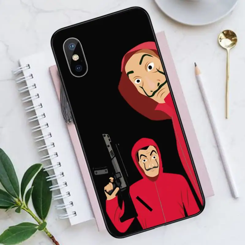 

money heist spain tv paper house Phone Cases for iPhone 11 12 pro XS MAX 8 7 6 6S Plus X 5S SE 2020 XR funda coque