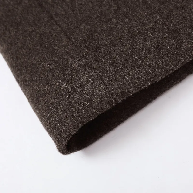 

plus size 8XL 7XL luxurious Autumn Winter New Men's Wool Coat Business Casual Long Thick Slim Overcoat Jacket Male Brand Clothes