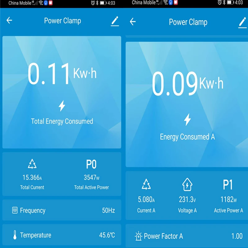 Однофазный счетчик энергии Wi-Fi Tuya Smart Life с трансформатором тока Power Clamp 300A 200A 80A