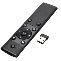 1pc wireless 2 4ghz remote controller black air mouse remote control for xbmc android tv box windows htpc pctv