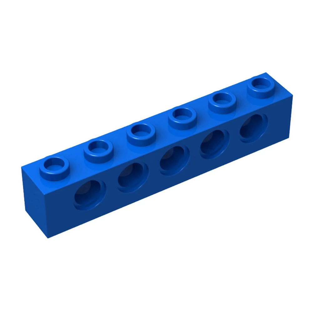 

46pcs Moc Brick Parts Brick 1 x 6 with Holes Building Block Assemble Particles Educational Creative Children Kids Gift Toys 3894