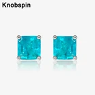 Серьги-гвоздики из серебра 925 пробы, 7 х7 мм