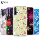 Новогодние подарки Рождественский силиконовый чехол для Honor 20 20S 20E 8 8A Prime 8X MAX 8C 8S 7A 7C 7S Pro чехол для телефона