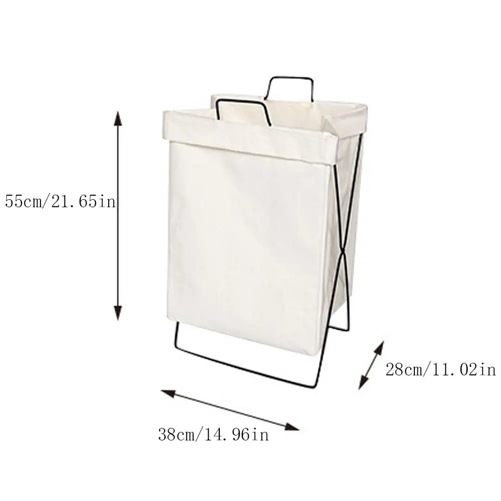 

Portable Laundry Basket Household Essential Cloth Art Folding Home Laundry Basket Large Bathroom Clothes Toy Storage Basket