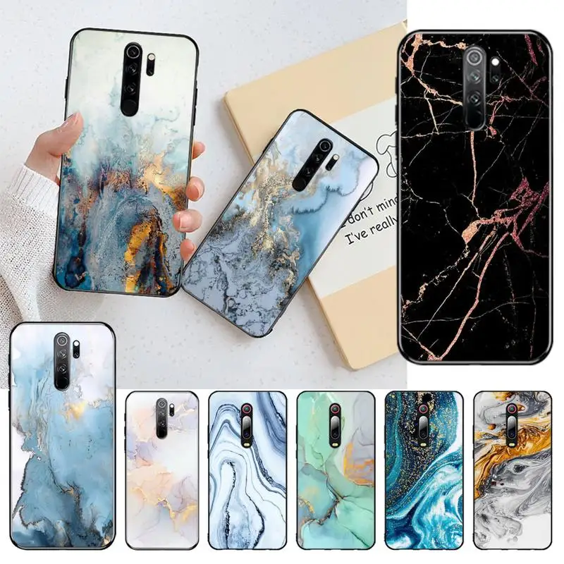 Чехол для мобильного телефона PENGHUWAN marble collage с принтом Новое поступление черный