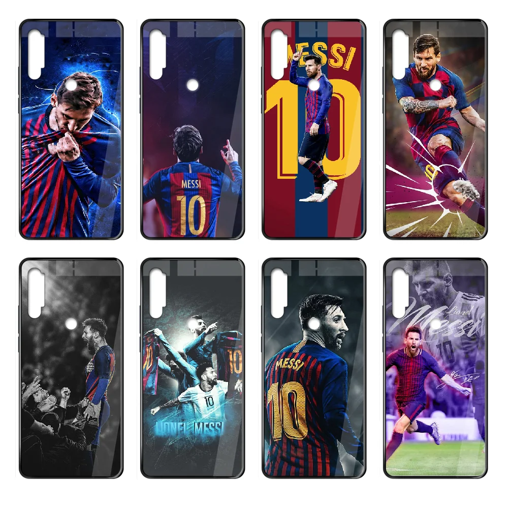 Футбольный чехол для телефона superstar messi корпус Xiaomi Redmi Note S2 4 5 6 7 8 K20 A S X Plus Pro черный