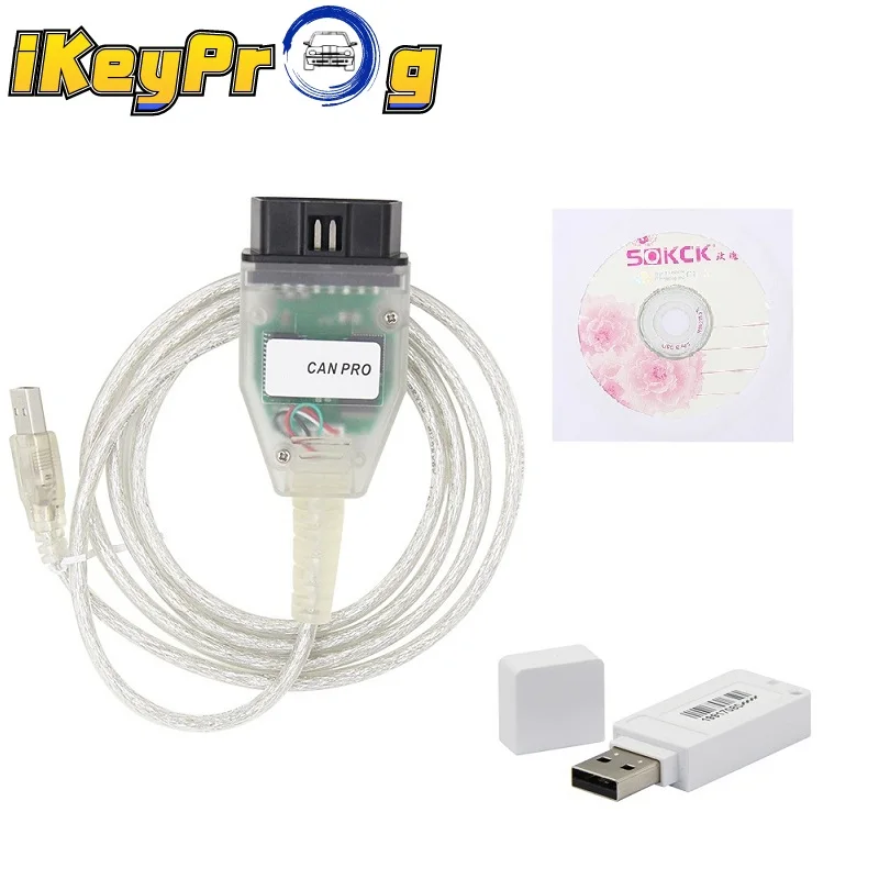 Сканер VCP с поддержкой ключа Can Bus UDS K Line USB VAG CAN PRO V5.5.1 FTDI FT245RL 10 шт. | Автомобили и