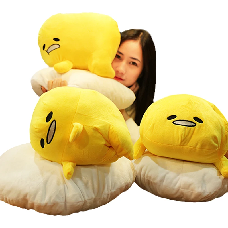 Оригинальный 45*30 см SANRIO Gudetama японское аниме милое мультяшное ленивое яйцо мягкая
