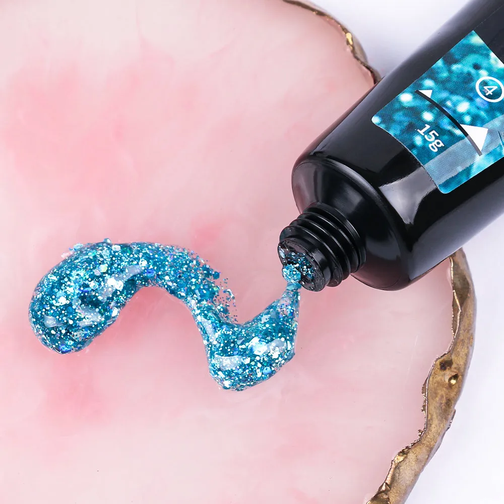 Lasting Nail Extension Gel UV Sequin Crystal Quick-drying Phototherapy For Home Art Shop Manicure Tool | Красота и здоровье