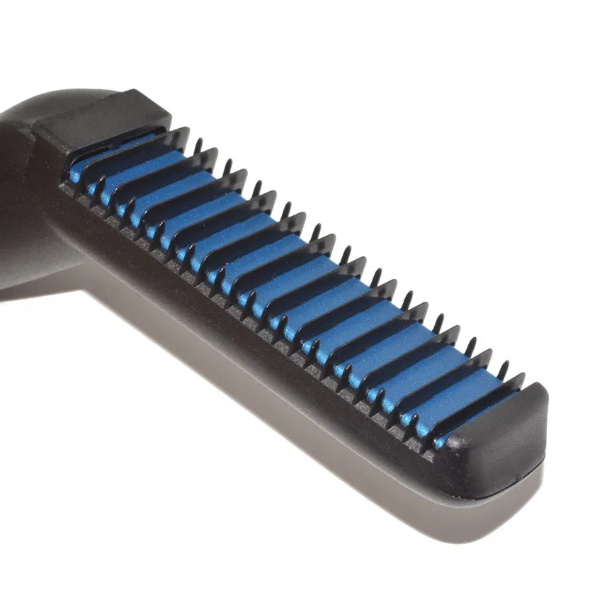 Мужской быстрый выпрямитель для бороды стайлер расческа выпрямления