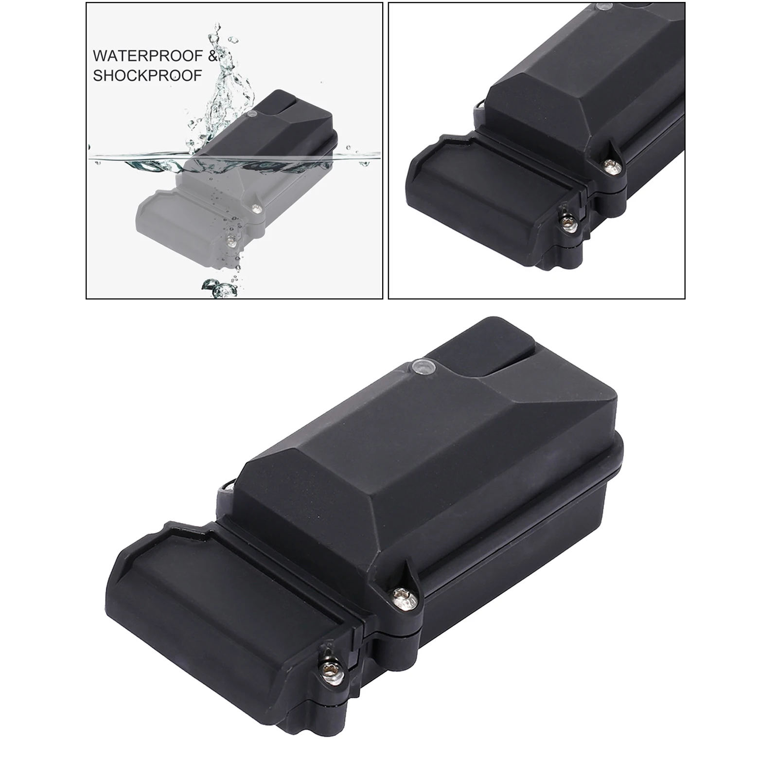 

Водонепроницаемый пластиковый радиоприемник RC, герметичная коробка для MN D90 1:12 RC Crawler