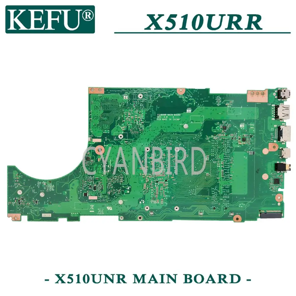 

KEFU X510UNR original mainboard for ASUS X510URR X510UN X510UR X510UQ with I5-8250U GT930MX Laptop motherboard