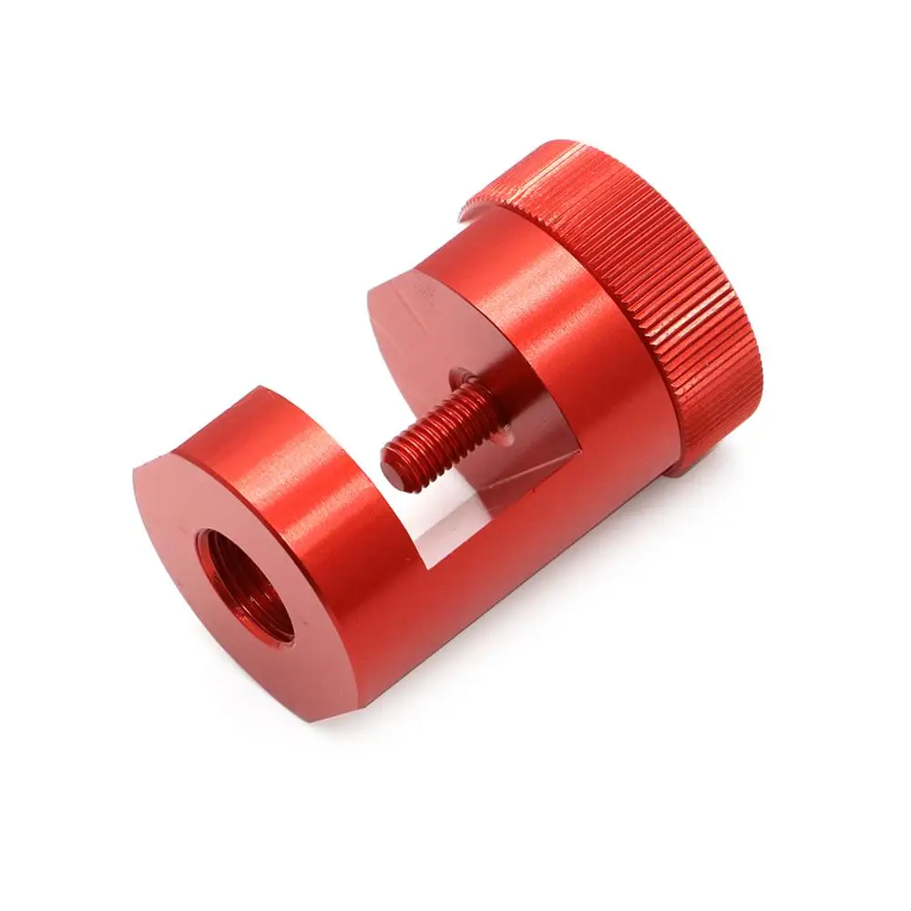 Engine Spark Plug Tool Universal 12mm 14mm M14 X 1.25 Gapper Gapping Sparkplug Caliper Red and Blue |