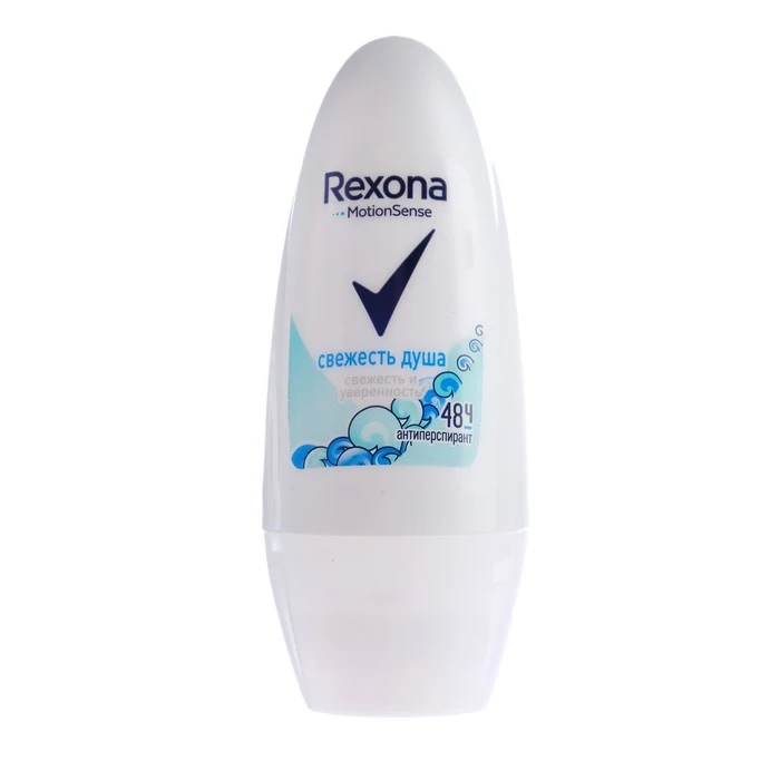 Дезодорант антиперспирант Rexona женский &quotСвежесть душа&quot шариковый 50 мл