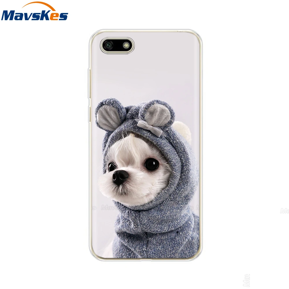 For Huawei Y5 2018 Case For Huawei Y5 Lite 2018 / Y5 Prime 2018 Case Soft Silicone Cover Cute TPU Fundas Coque for Y 5 2018