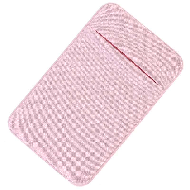 1 шт. карман для сотового телефона клейку с отделением кредитных карт эластичный