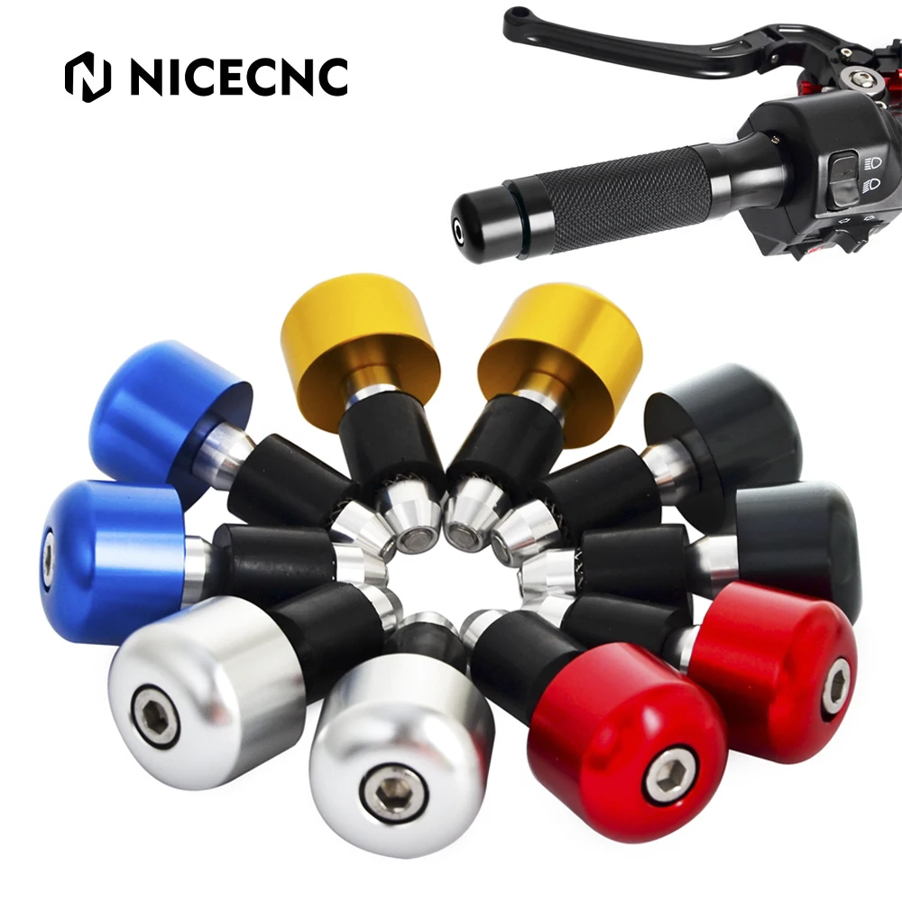 

2pcs Universal 7/8" Handlebar End Cap for Aprilia BMW Ducati Honda Kawasaki KTM Suzuki Triumph Yamaha 22mm Handle Bar Ends Plug