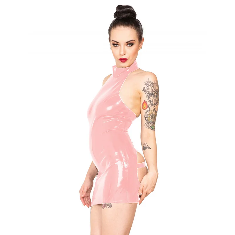 Женская обувь из PU искусственной кожи мини платье сексуальное женское белье без