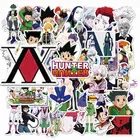 Стикеры hunter x hunter для детей, комплект японских аниме наклеек на холодильник, банки, машину, 103050 шт.