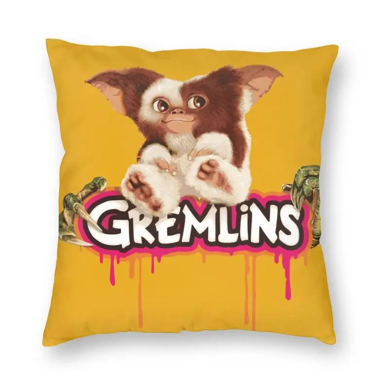 

Персонализированная наволочка для подушки Gremlins, домашний декор, 3D двухсторонняя наволочка для дивана с изображением монстра из фильма Gizmo ...
