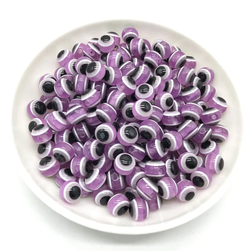 Круглые бусины из смолы для изготовления ювелирных изделий 50 шт./лот 6/8/10 мм |