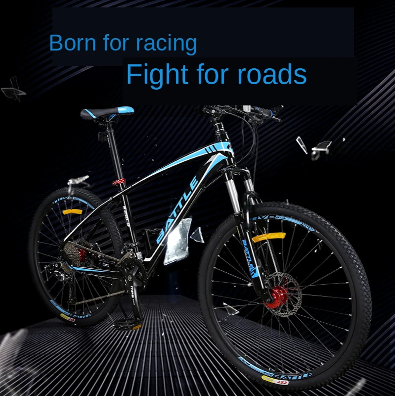 

Mountain Bike 27 Speed Double Disc Brake Aluminium Alloy Cross Country