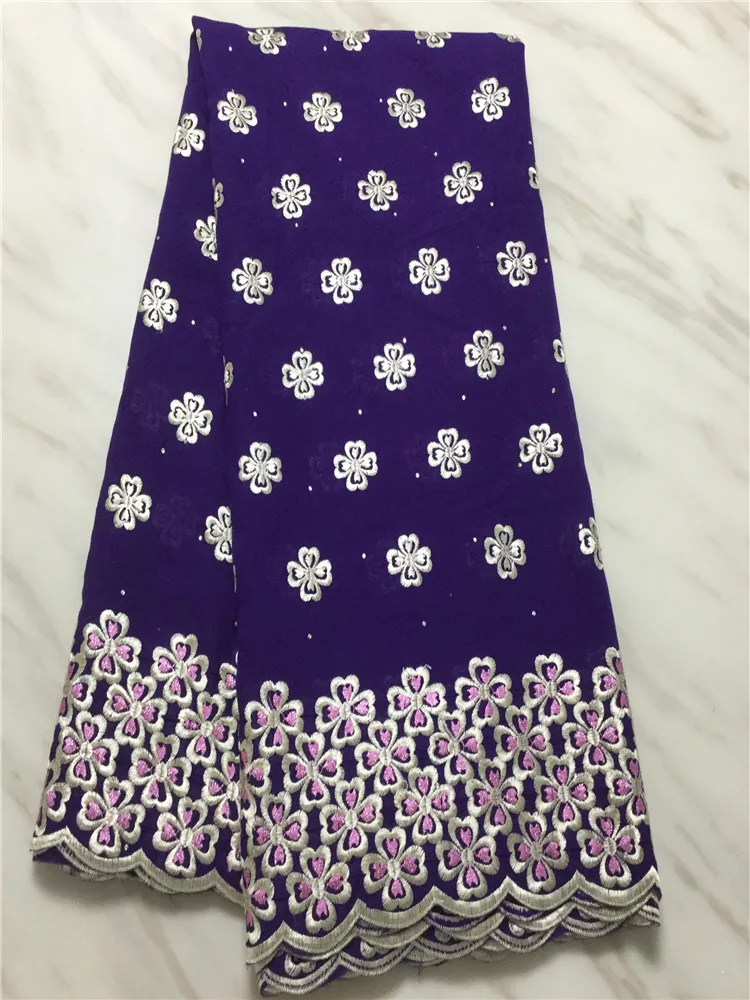 Зеленая/коричневая швейцарская вуаль кружева в Швейцарии Высококачественная