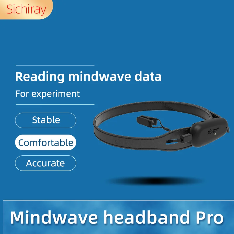 EEG Mindwave повязка на голову Pro с программным обеспечением BLE Bluetooth 2 0 4 кожаный