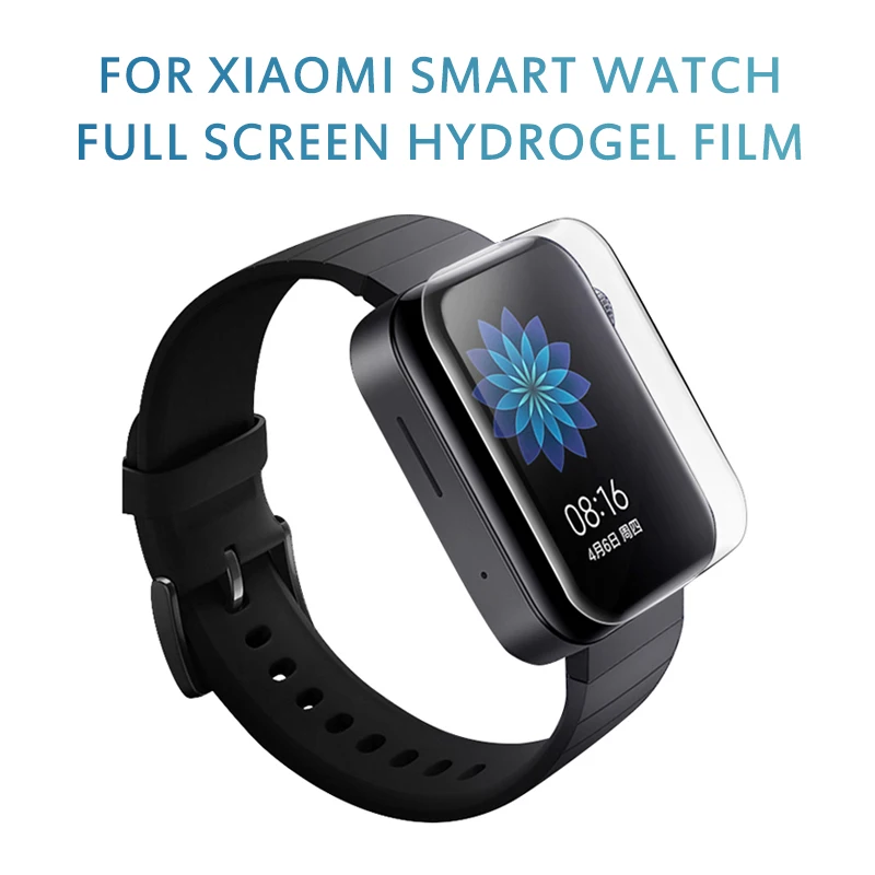 

Newest Smart Watch Tempered Hydrogel Film Scratch-resistant Transparent Sreen Protective Film Smart Accessories For Xiaomi Watch