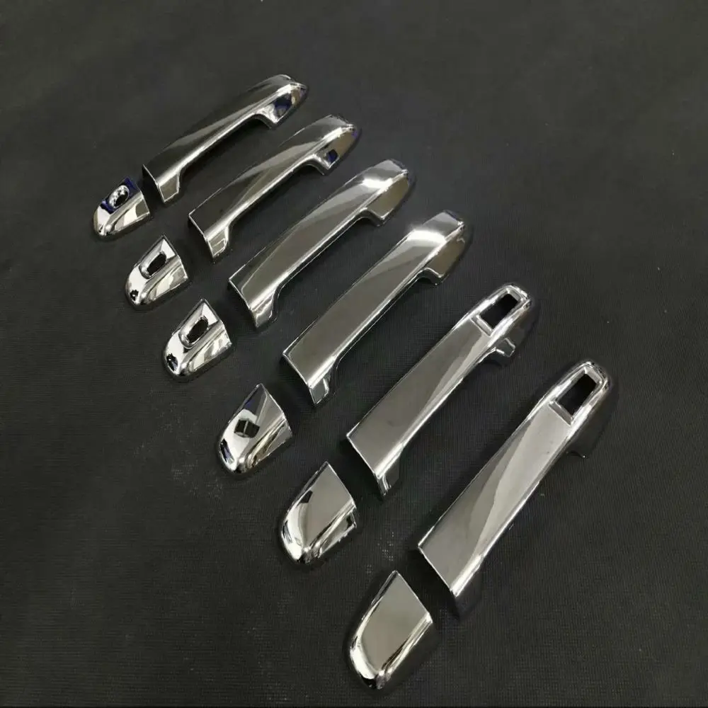 

Для Toyota Voxy 80 серии 2018 2019 2020 ABS хромированные дверные ручки крышки Накладка Чехлы дверная накладка автомобильные аксессуары