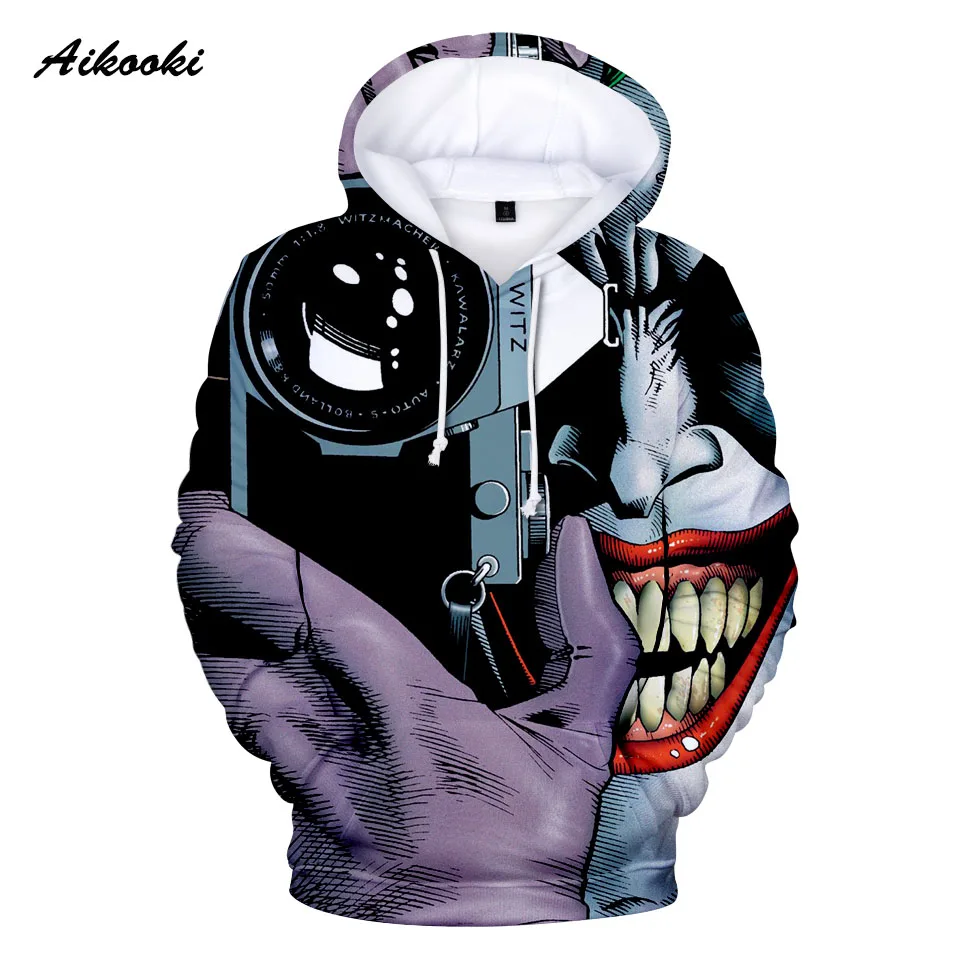 Толстовка Joker модные мужские и женские брендовые толстовки Мужская толстовка