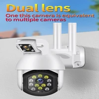 ip camera 1080p ptz wifi wireless security duallens camera hd home ptz ir cam motion detection video surveillance ip camera