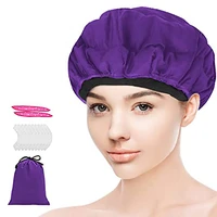 flaxseed deep conditioning heat cap hair care safety microwave heat cap deep repair nursing cap