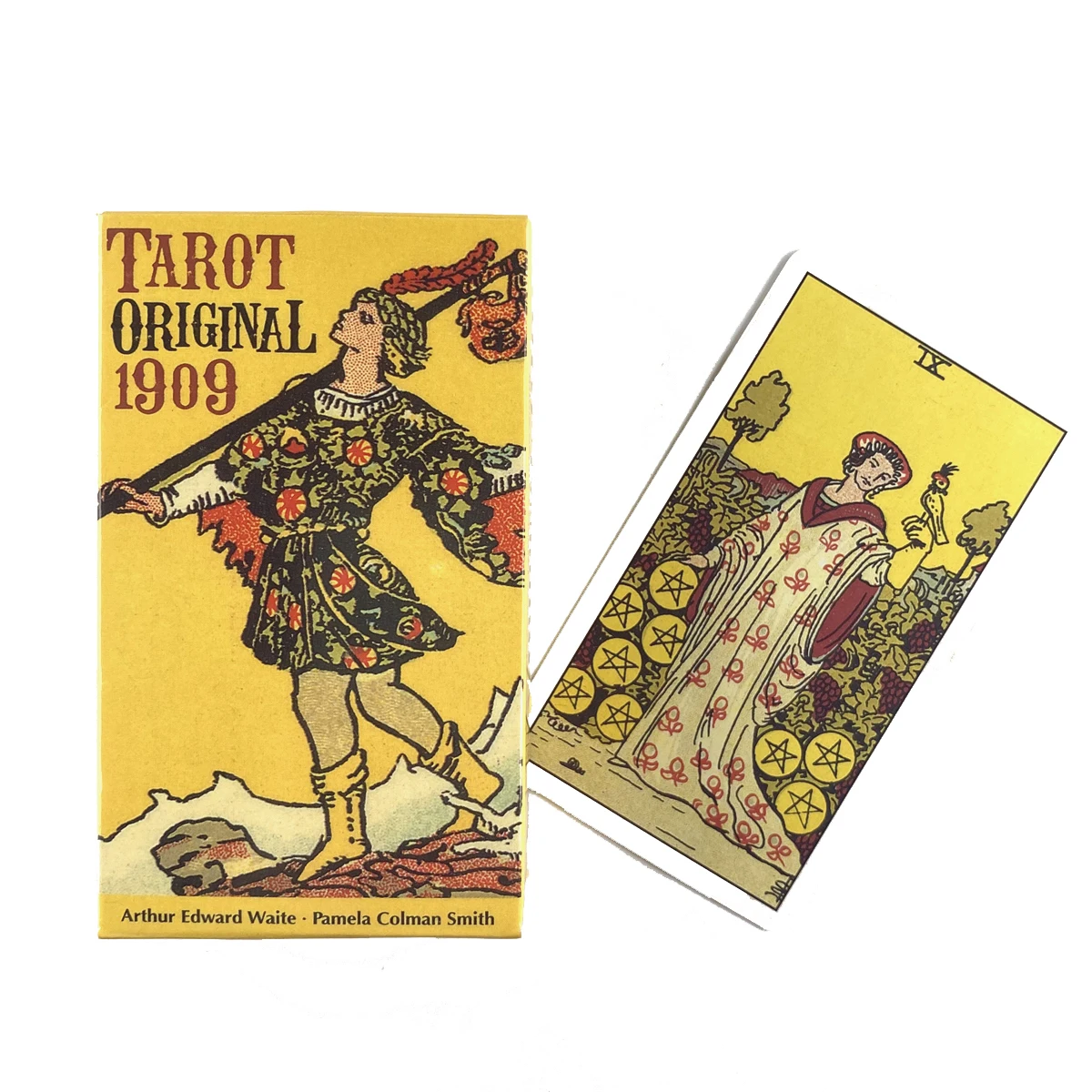 

Tarot Original 1909 Tarot Deck Beginners Board Game Multiplayer Family Party Game Fortune Telling Prophet Oracle Card With Guide