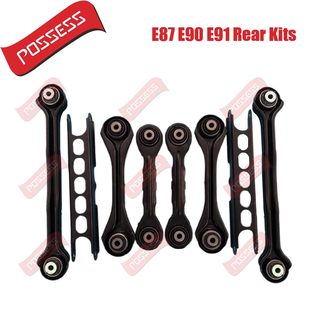

8 Pieces Rear Suspension Control Arm Kits For BMW 3 Series E90 E91 E92 E93 1 Series E81 E82 E87 E88