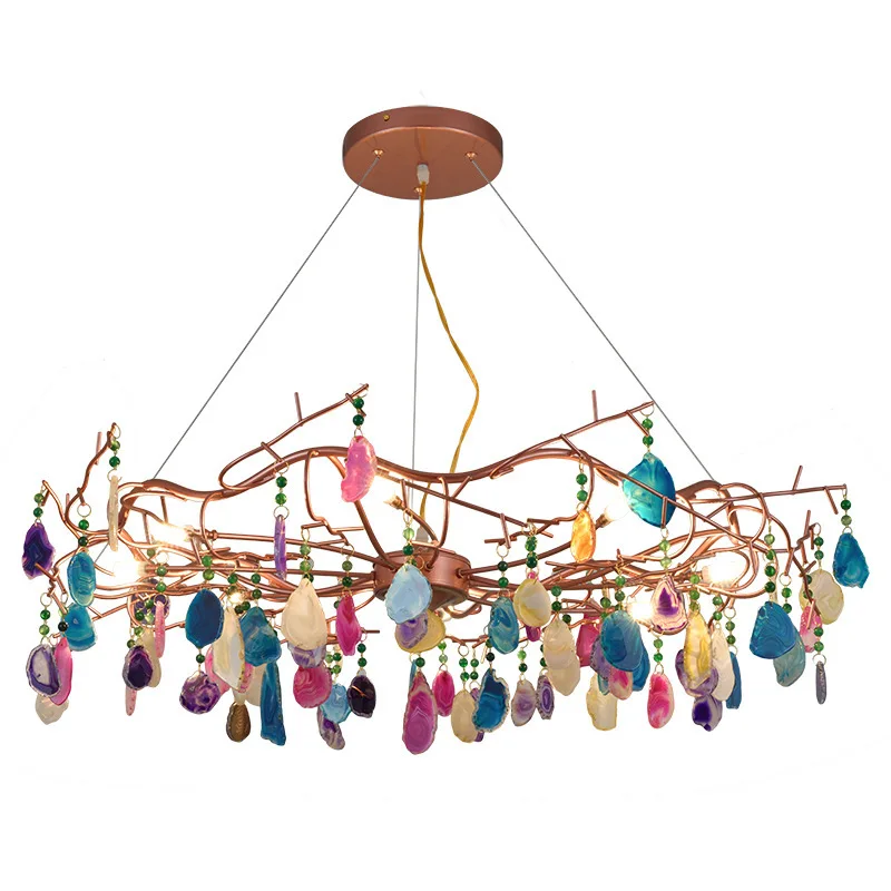 Скандинавском стиле деко дом стеклянные украшения дома E27 светильник для спальни