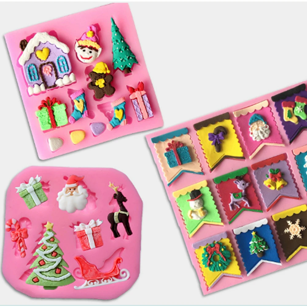 DIY Модель Санта Рождественский подарок мыло ручной работы искусственное