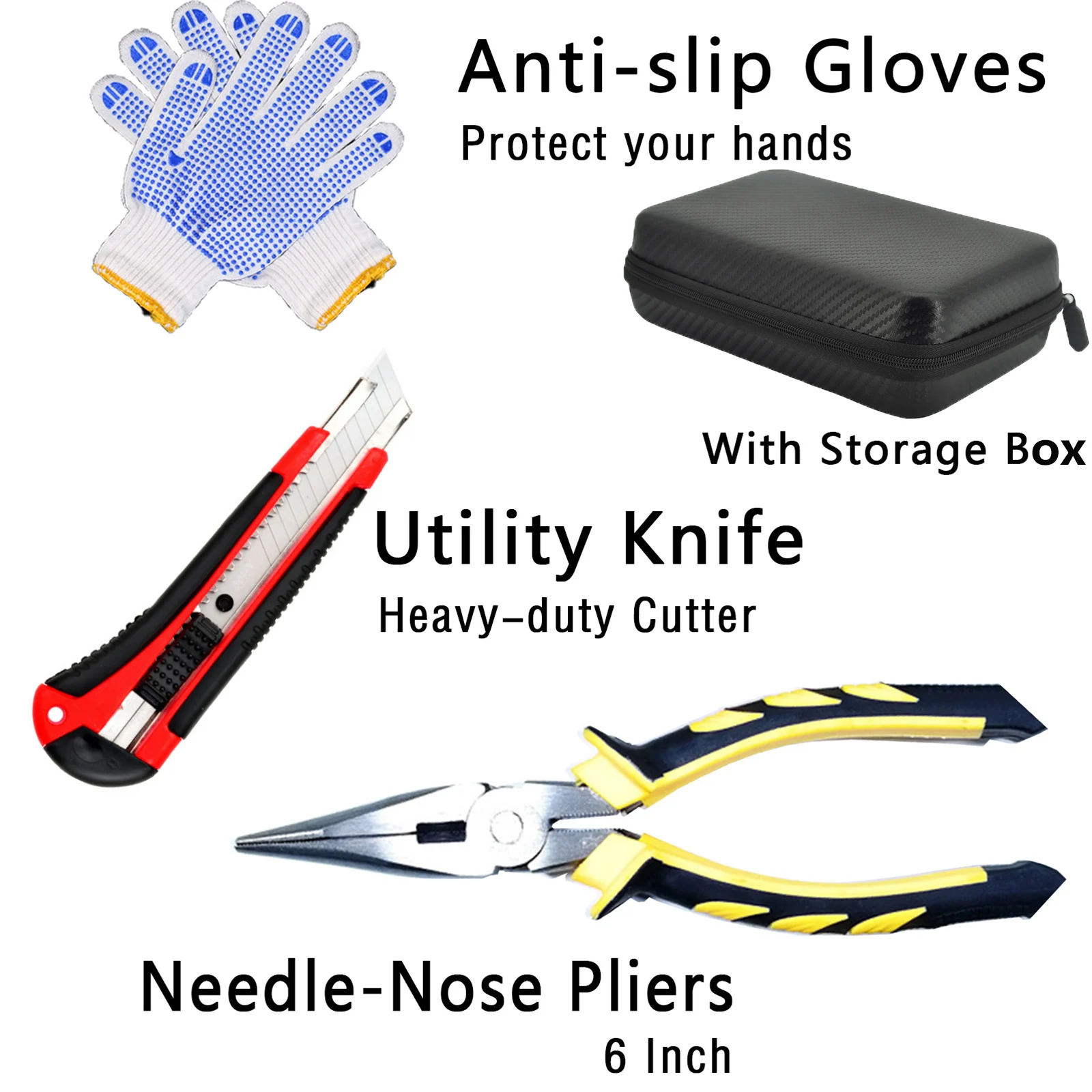 Набор снастей для ремонта автомобильных шин чехол из ЭВА хранения ручной