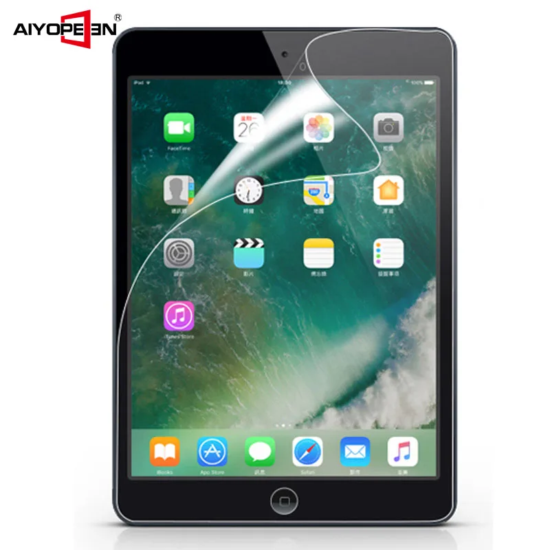 Пластик мягкая защитная пленка для экрана для Ipad 2, 3, 4 air 9,7 10,2 10,5 11 Мини-Платье на возраст 1, 2, 3, 4, 5, Защитная пленка для Ipad Air 3