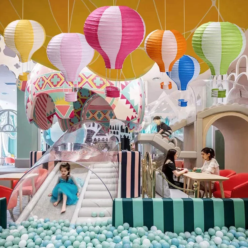 Воздушные шары бумажные фонари для свадьбы дня рождения помолвки рождества