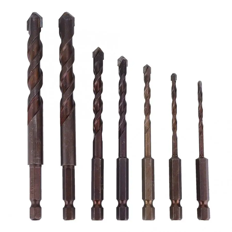 Сверла с шестигранным хвостовиком для плитки сверла стекла керамики бетона